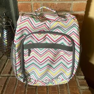 Thirty One Chevron Party Punch Slingback One Shoulder Compartment Backpack